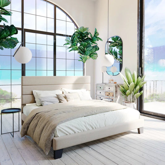 Modern Upholstered Platform Bed