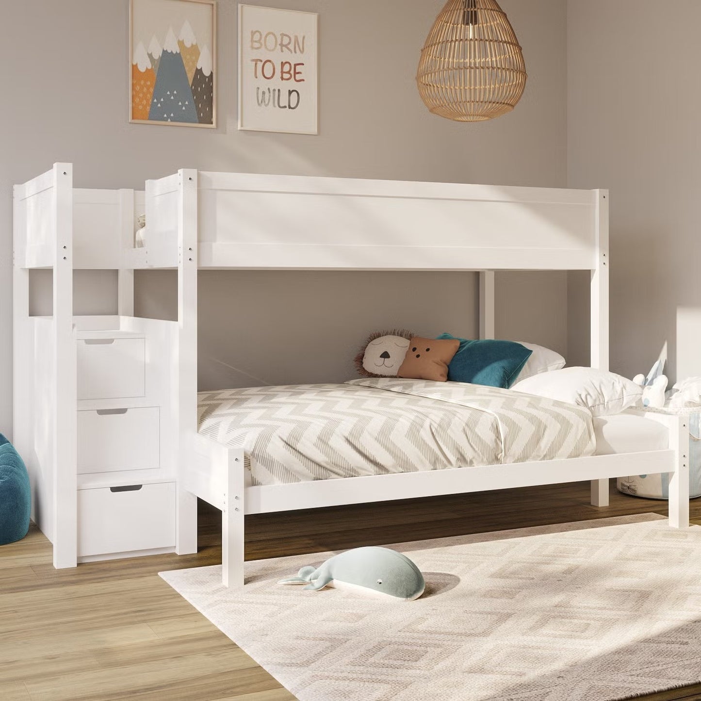 Kids Modern Bunk Bed