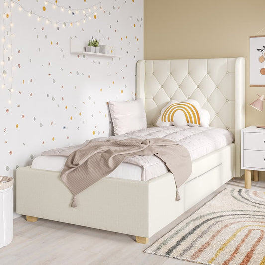 Kids Stylish Upholstered Bed