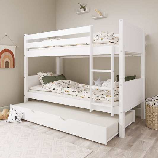 Kids Double Bed With Ladder