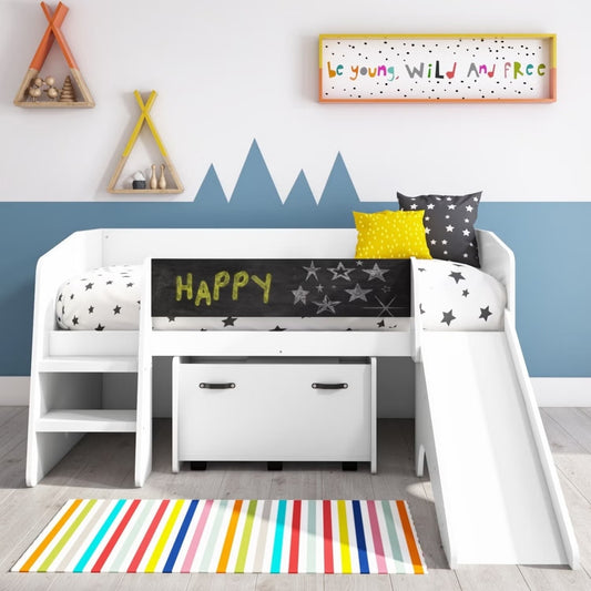 Kids Fun Bed With Slide