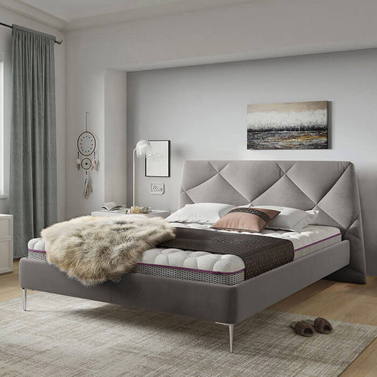 Luxury Tufted Upholstered Bed